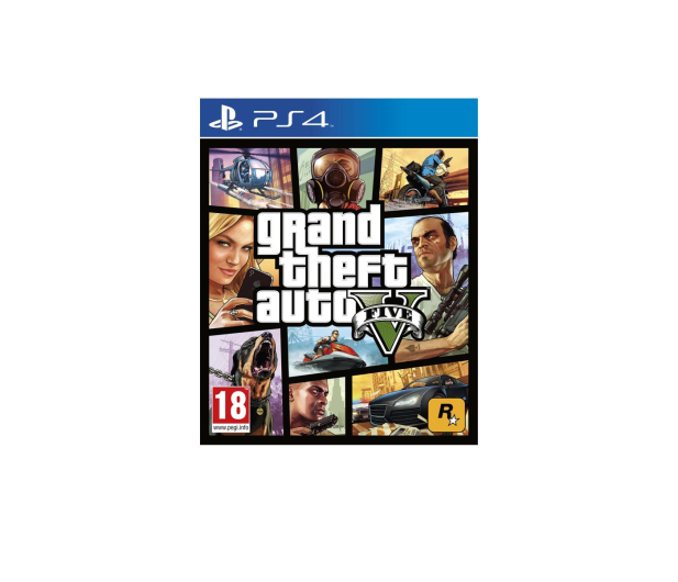 ROCKSTAR GAMES Grand Theft Auto V PS4 - 200788 - zdjęcie